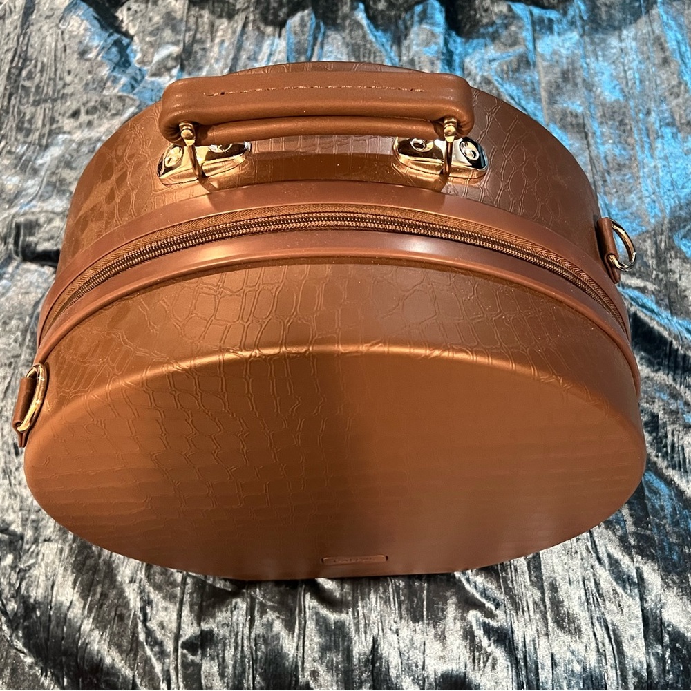 NEW Calpak Small Hat Box Trunk Brown